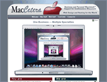 Tablet Screenshot of maccetera.com